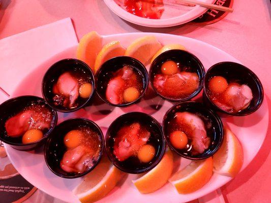 Oyster shooters