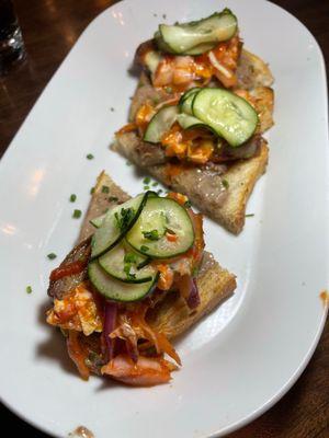 Bahn mi toast