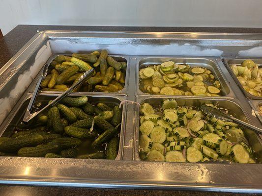 Left side of Full Pickle Bar