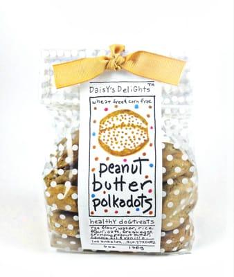 Peanut Butter Polka Dots - wheat/corn free - 6 oz bag $7