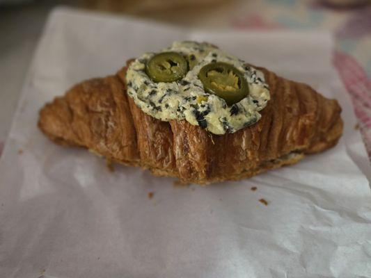 Spinach Artichoke croissant