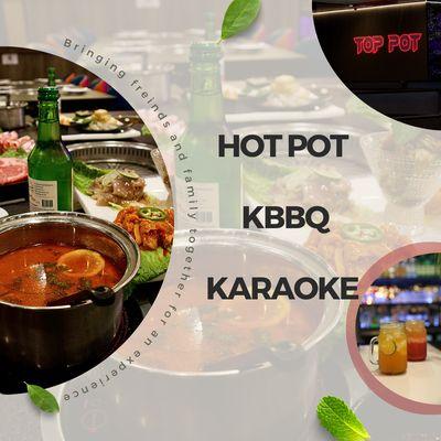 Hot pot, KBBQ, and now Karaoke available at our Cincinnati location!