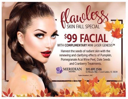 Call Now to Book Your Facial!