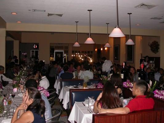 Private parties are a blast at Bechelli's Flower Market Cafe especially with FREE evening parking