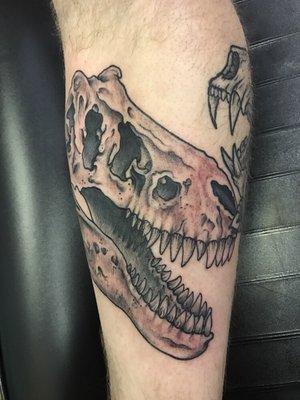 Raaawwwwwrrr... done by jeffharrisontattoo@instagram