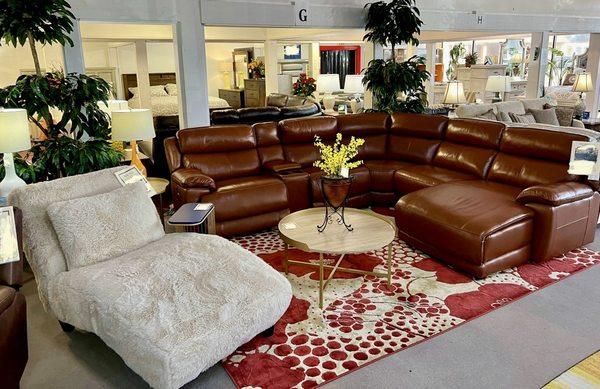 Leather motion sectionals at unbelievable prices!