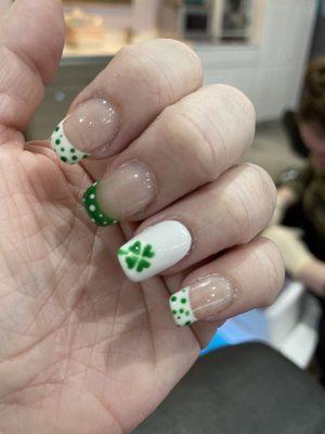 St Patrick nails