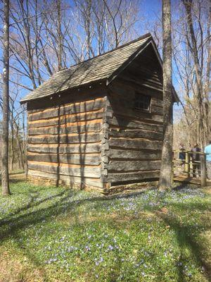 Reconstructed slave quarter.