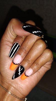 Halloween nails