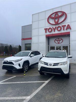 Trade in 2015 RAV4 and upgrade to 2024 RAV4