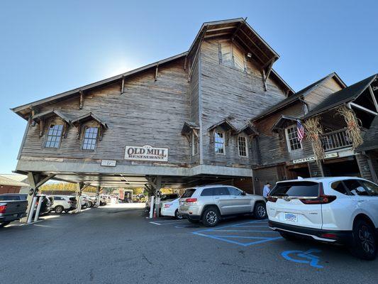 The Old Mill and General Store on October 24, 2023