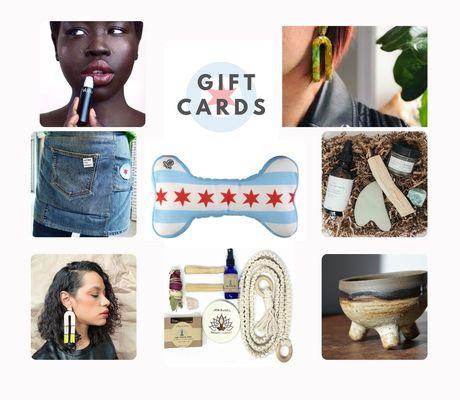 Shop Small Chicago sells gift cards to more than 25 local brands on shopsmallchicago.co