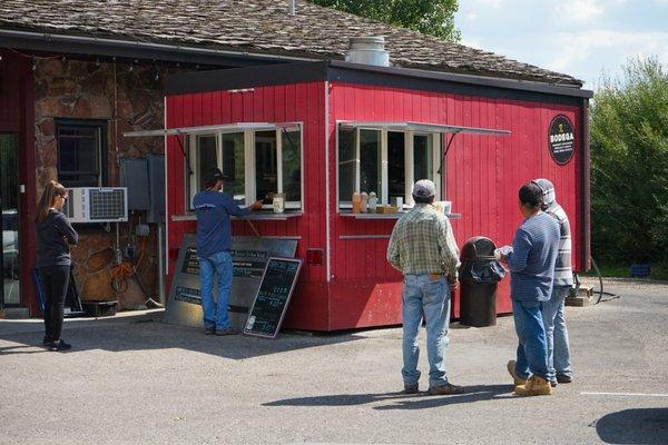 Bodega Food Truck, open during the summer months