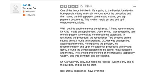 Our other 5 star reviews!