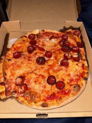 Hot Honey Pepperoni Pizza