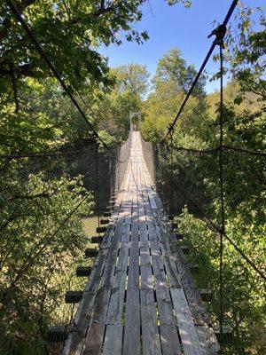 Swinging bridge