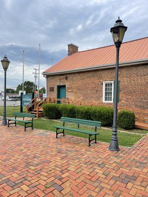 Old Post House Historical Marker