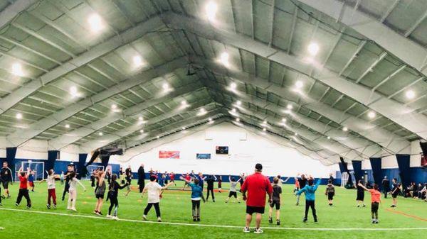 Flag football clinic