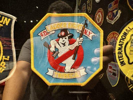 Ghostbusters Hook & Ladder 8 patch