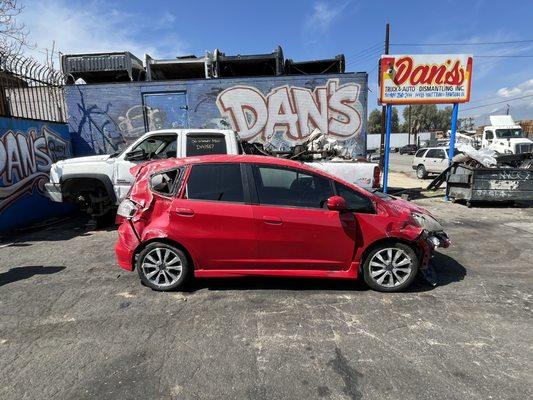 2012 Honda Fit sport auto parting out