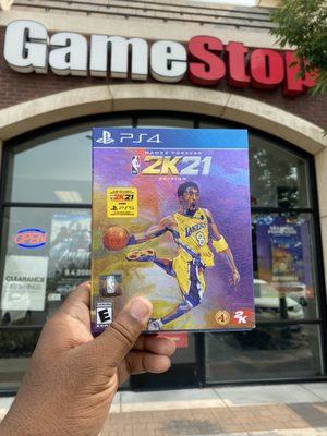 NBA 2K21 Forever Mamba Edition from GameStop.