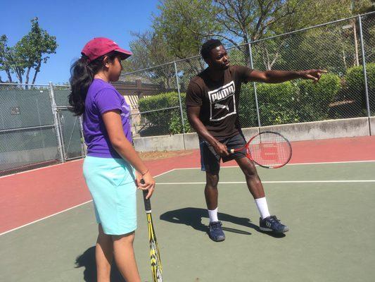 children kids tennis coach lesson san jose ca