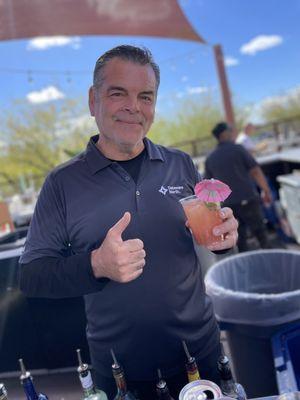 Shawn at Estrella Jalisco bar