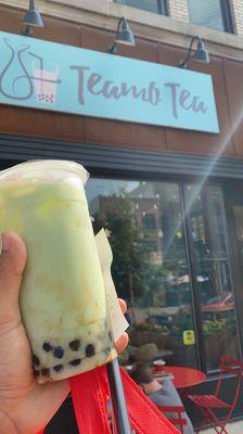 Honey Dew Milk Tea