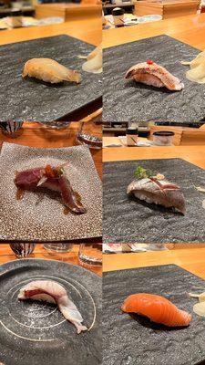 Omakase nigiri