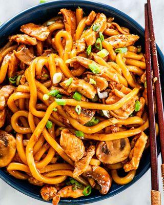 Chicken udon