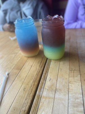 Layered koolaid for the kids