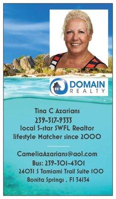 Buy/Sell Real Estate in Bonita Springs, Estero, Naples with me, Lifestyle Matcher. Expert 5 Star Realtor over 30 yrs. in local Communities