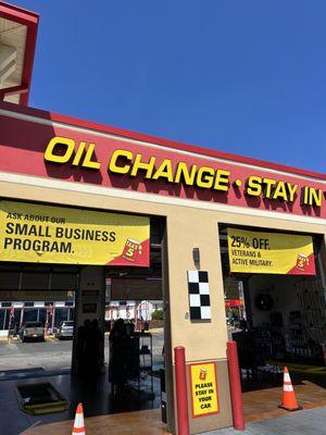 Take 5 Oil Change