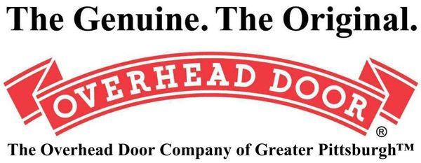 The Genuine. The Original. The Overhead Door Company of Greater Pittsburgh™. Look for the red ribbon!