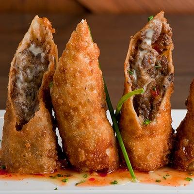 Cheesesteak Eggrolls