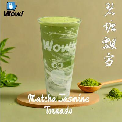 Matcha Jasmine Tornado