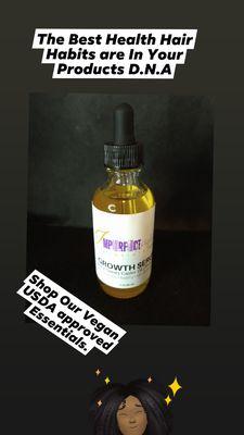 Imperfect Naturals Hair Therapy Oil Drops for Naturals . These are the Drops we can't seem to keep enough of, Order online Now!