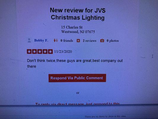 JVS Christmas Lighting