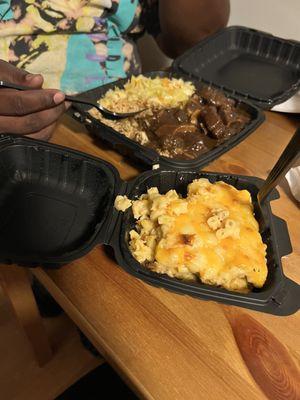 Jerk Mac and cheese