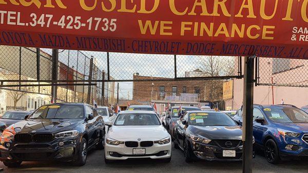 All cars available for finance or cash