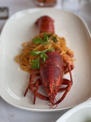 Lobster Pasta .. really delicious.