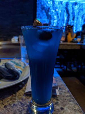 Blu Curacao drink