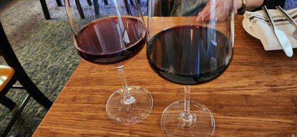 Sense of Place Pinot Noir Monterey 2019, Four Vines the Kinker Cabernet Sauvignon Paso Robles 2021