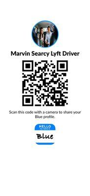 Scan my code on you phone and you will have booking info and more.