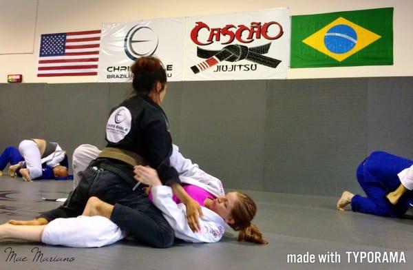 Coach Mylene teaching women private class