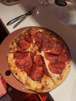 Pepperoni pizza