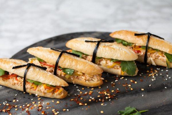 Mini Banh Mi Sandwiches