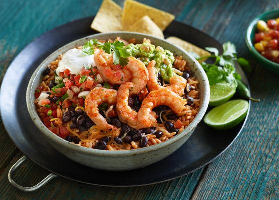 Baja Shrimp Burrito Bowl