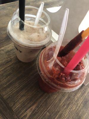 Raspado de Nuez and (my favorite) A Diablito! Must try!