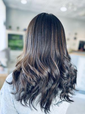 Natural balayage